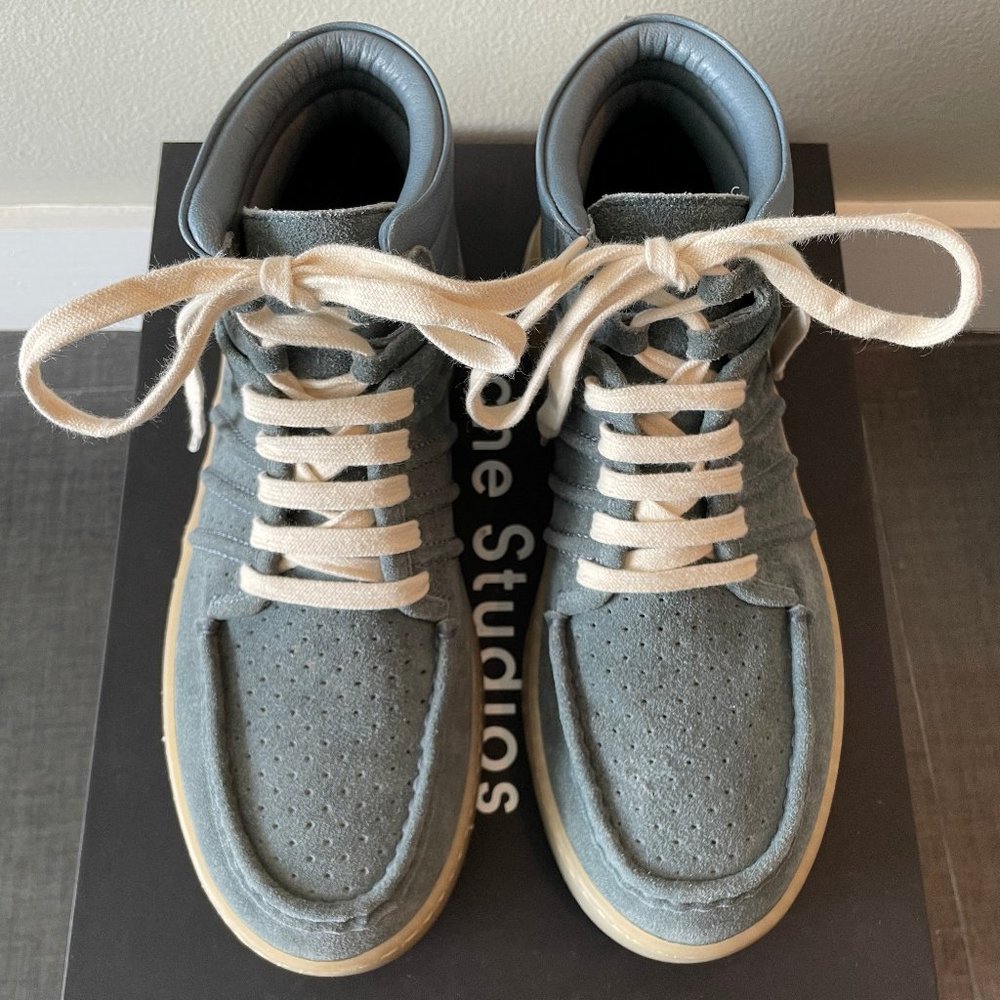 Acne Studios - Bartos M S High-top Suede Sneakers, in Blue